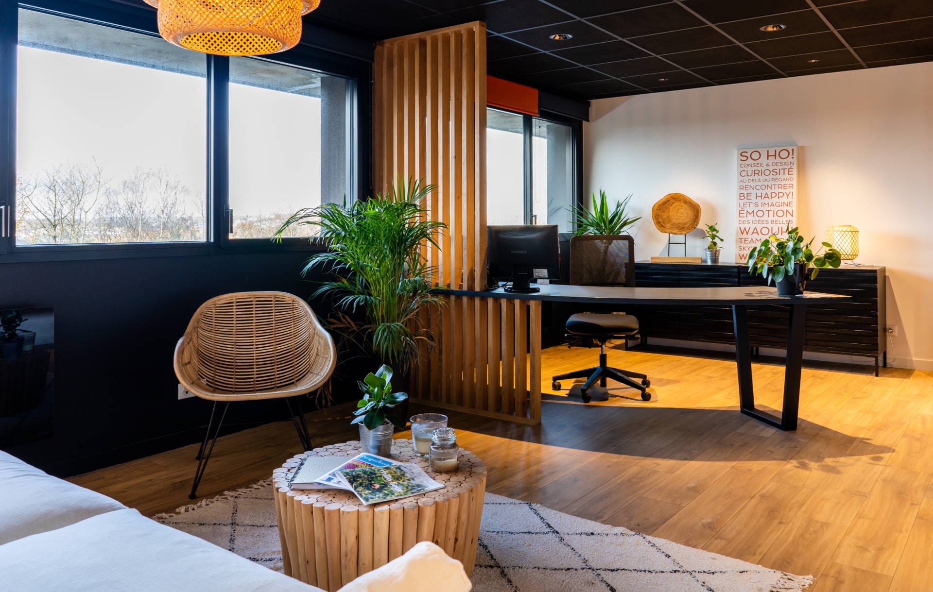 aménagement bureau soho