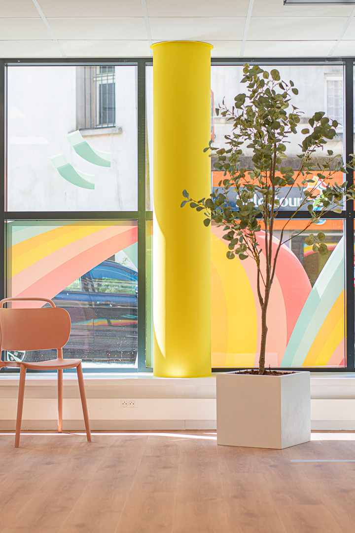 Aménagement et décoration d'un local commercial Quimper, par l'Agence Bérénice Alandi, Architecte d'intérieur à Quimper 29